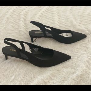 Slingback Kitten Heels